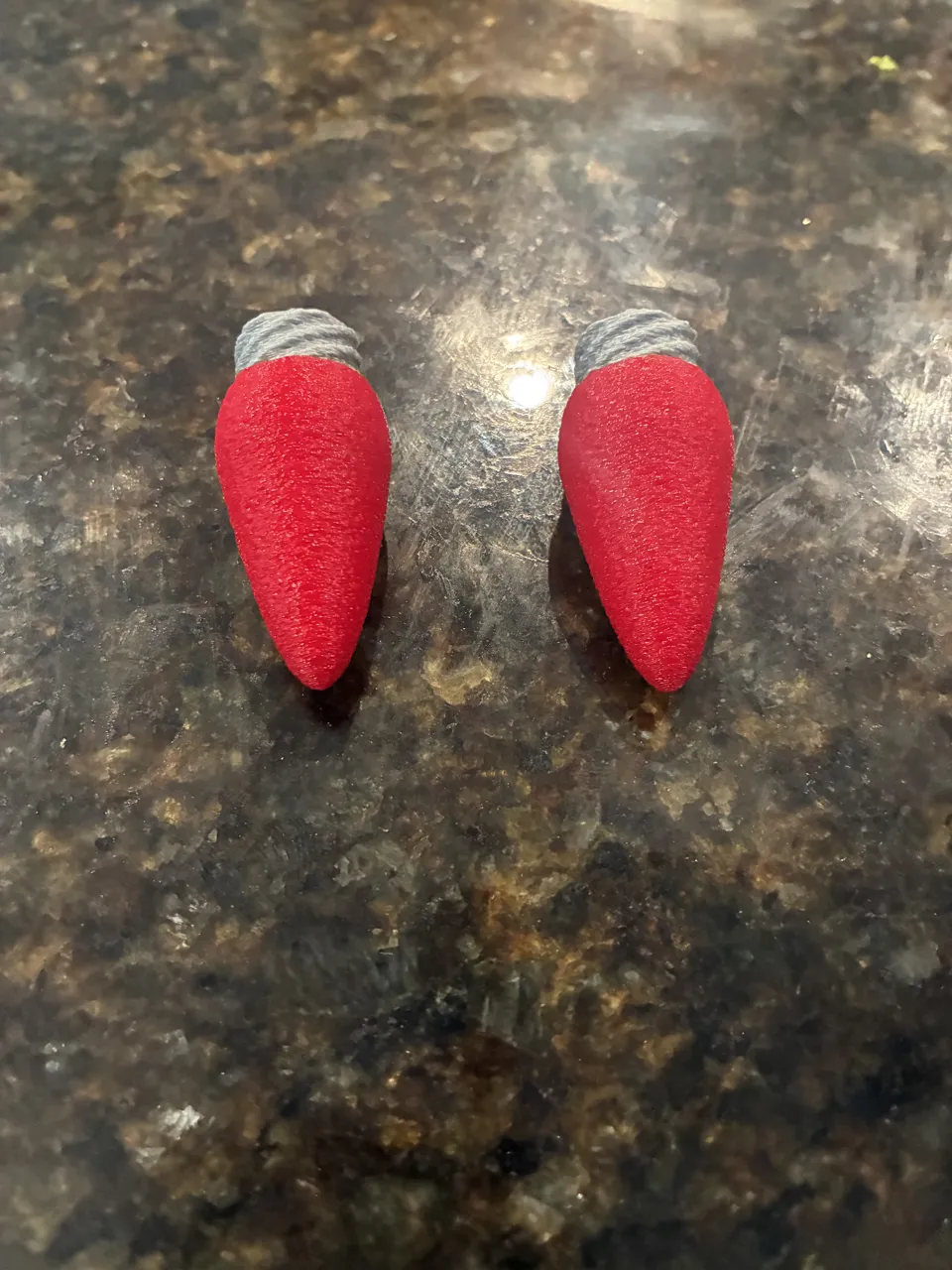 Christmas Light Earrings view 3