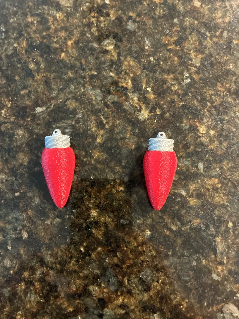 Christmas Light Earrings view 4