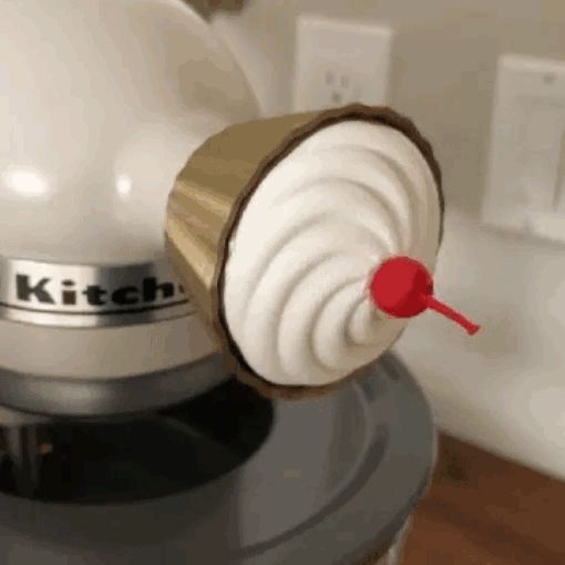 Spinning Cupcake Attachment for KitchenAid Mixer