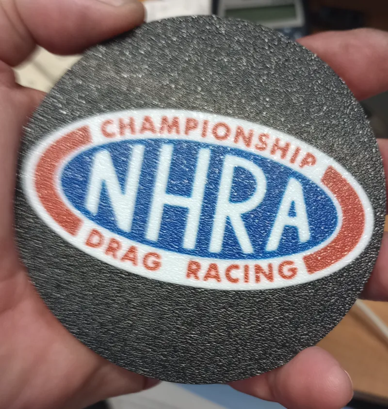 NHRA logo Coasters