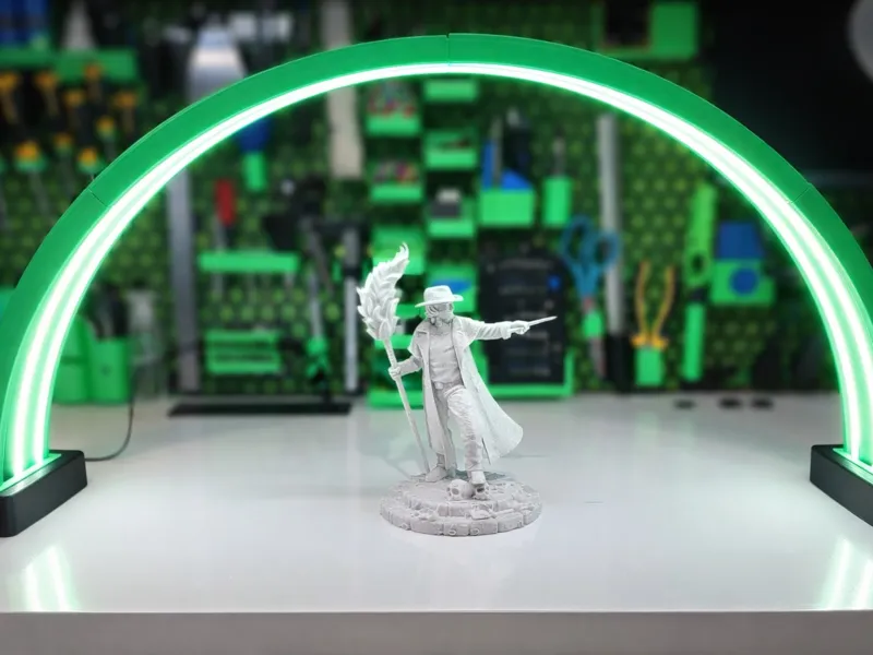 3D Printed Arch LED Lamp – Leap Light DIY Build