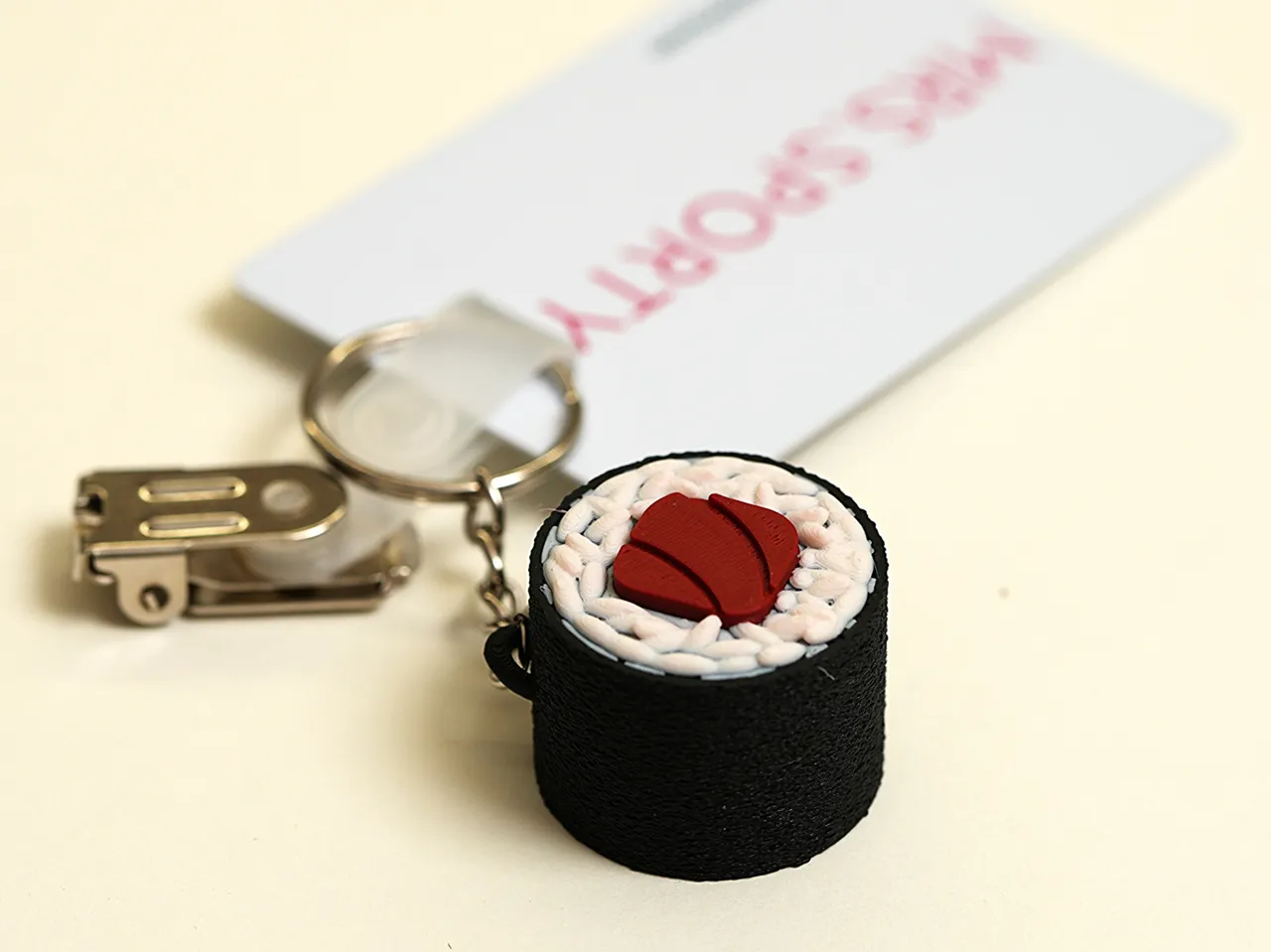 Sushi Keychain view 4