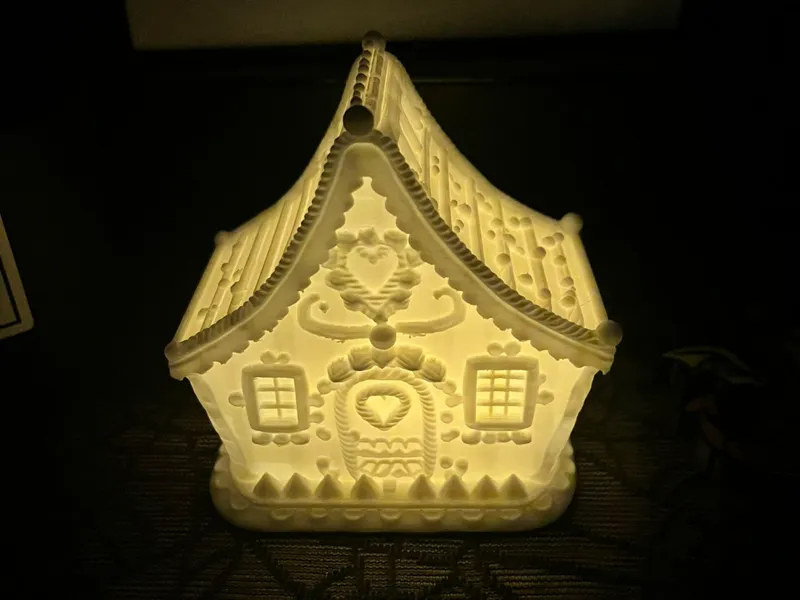 Lebkuchenhaus Teelicht