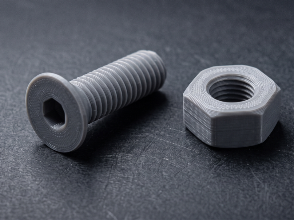 Parametric Screw_Bolt_Nut Generator Customisable