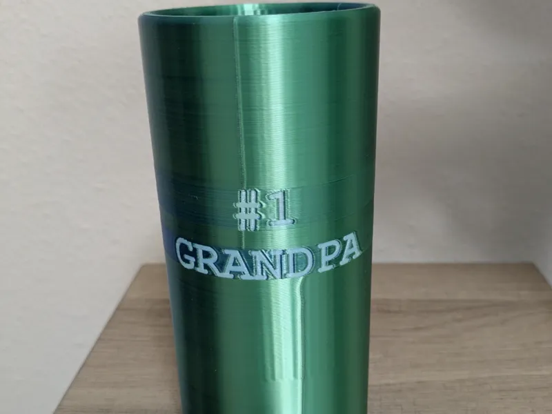 Slim Can 12 Oz, #1 Grandpa