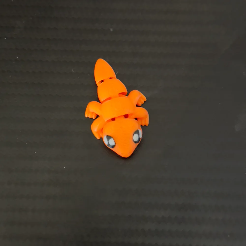Articulated Cute Gecko by Waffly3D MakerWorld: Download Free 3D Models