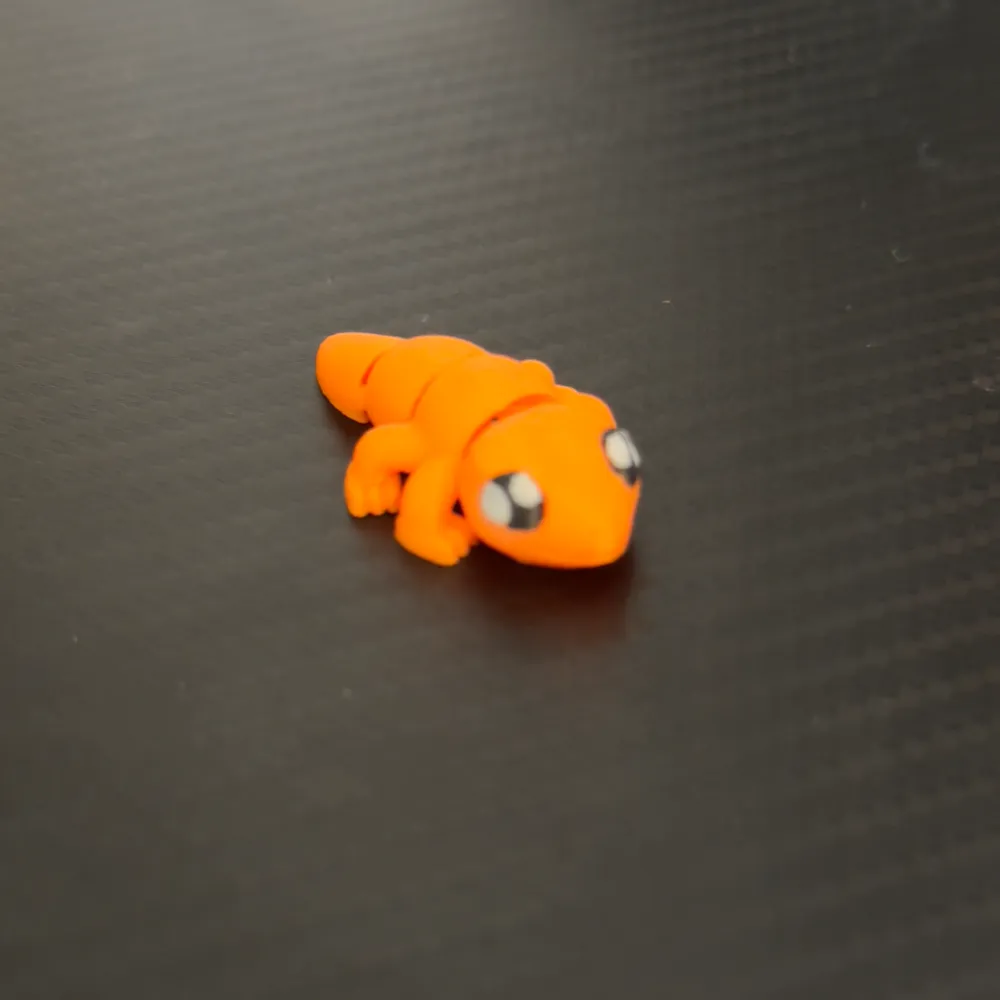Articulated Cute Gecko by Waffly3D MakerWorld: Download Free 3D Models