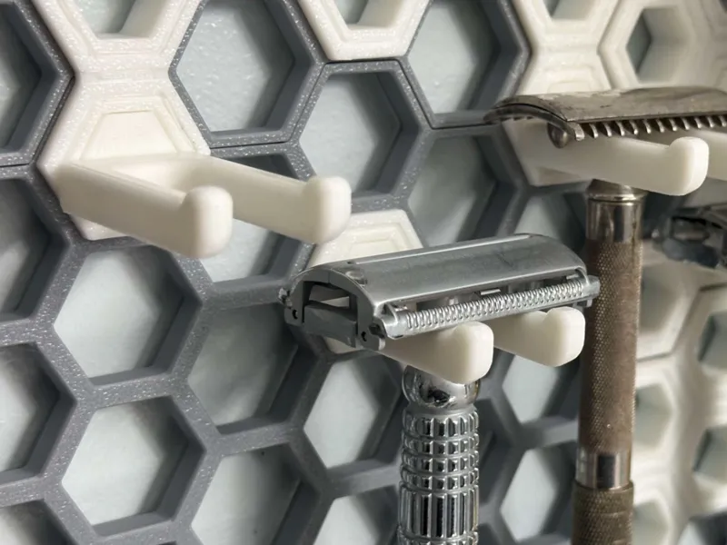 HSW Safety Razor hook & Blade Bank
