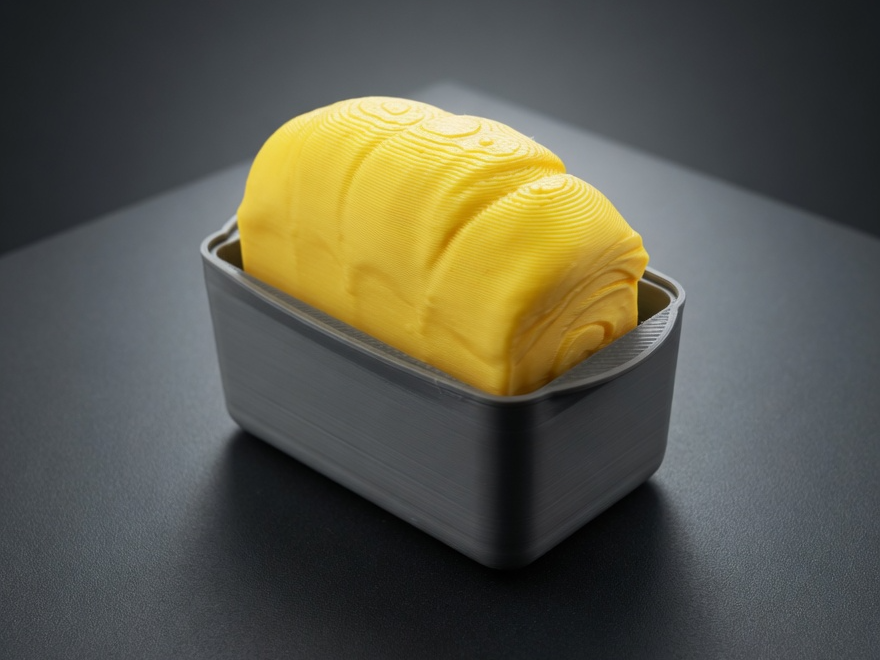 Miniatura 1 do modelo 3D LOAF BREAD FIDGET CLICKER