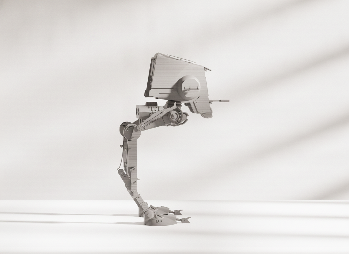 Star Wars Imperial AT-ST Walker Model - 1