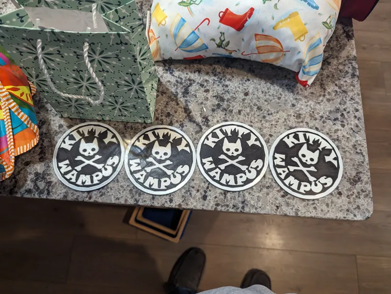 Kitty Wampus Coasters