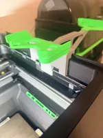 Bracket modded to work with P2S/X2D Riser/AMS Flipper