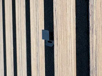 Acoustic wall - panel picture hook 