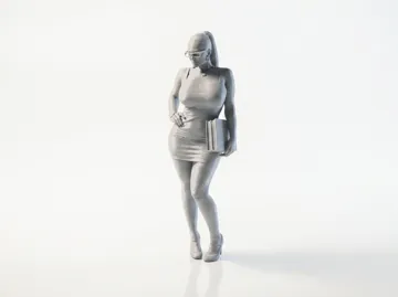 Figura decorativa: Professional Woman Figurine Female Figure — vista de referencia 2