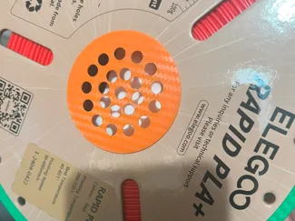 Elegoo cardboard desiccant retainer cap