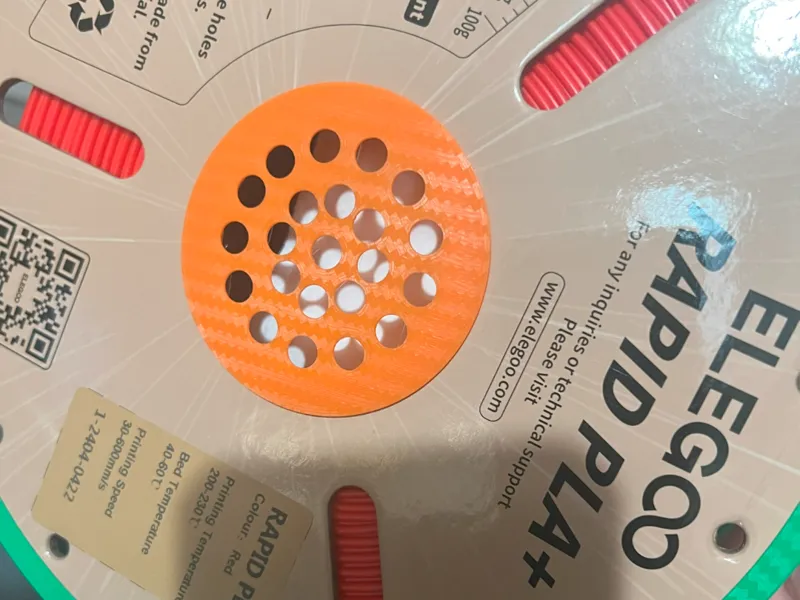 Elegoo cardboard desiccant retainer cap