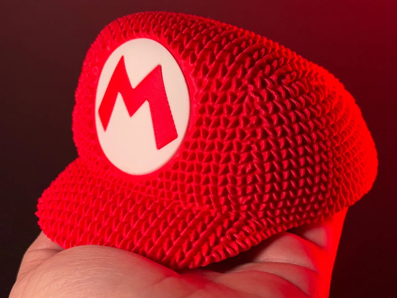Cute Knitted Super Mario Cap view 3