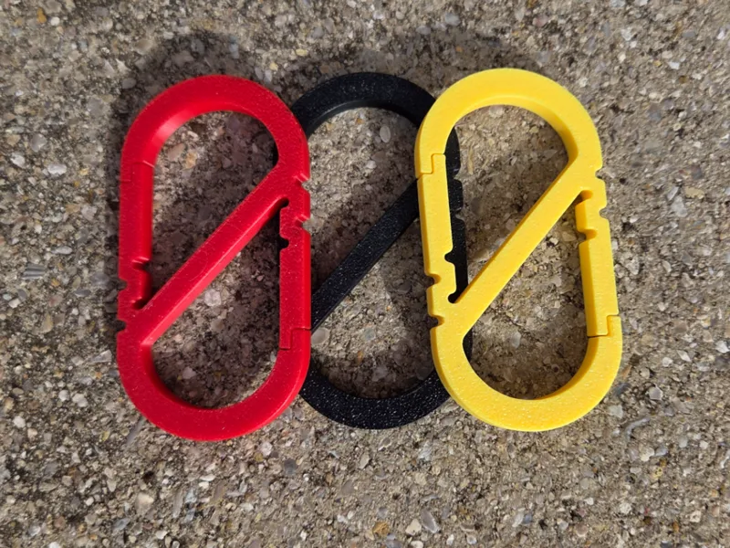 S Carabiner Clip