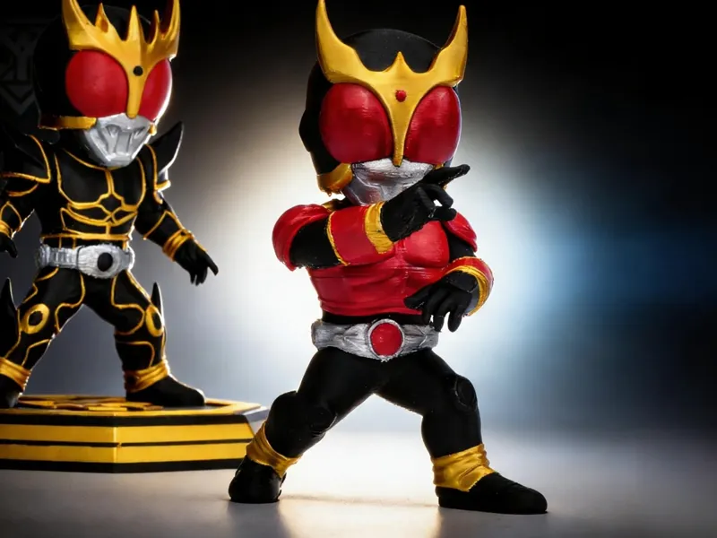Q版假面骑士 kuga 空我 幼崽手办Q-version Kamen Rider
