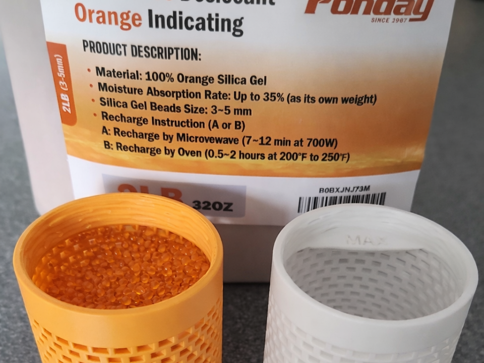 Filament Desiccant Silica Container for Spools