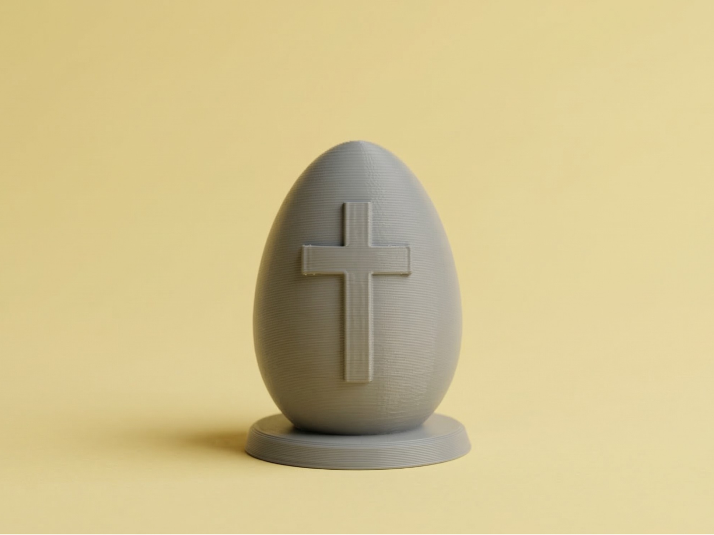 Easter Egg with Cross