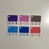 6 pcs - 0.2mm layer, 2 walls, 15% infill