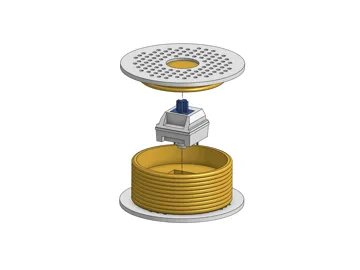 Llavero: Filament Spool Clicker Fidget Toy Keychain — vista de referencia 5