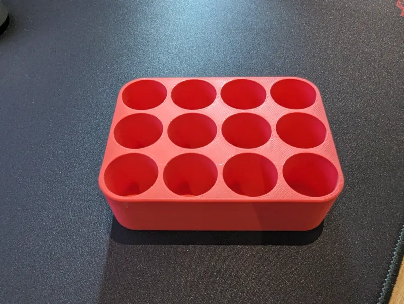 Customisable Insulin Vial Holder Tray