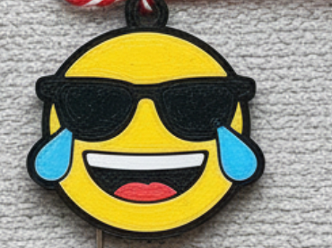 Cool & Funny Emoji Charm – Modern Spring Mascot