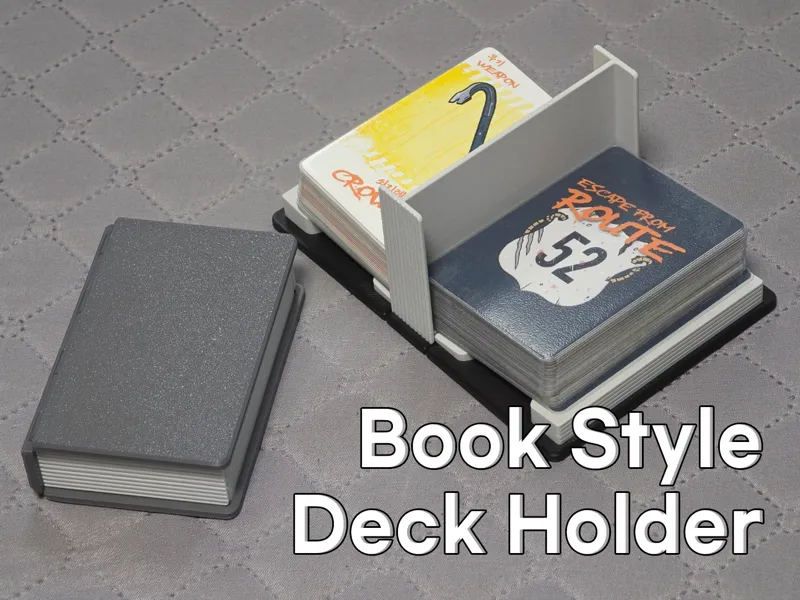 Book Style Deck Holder