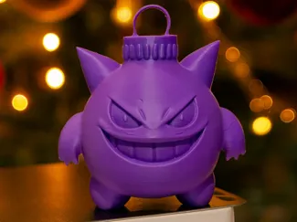 Pokemon Gengar Christmas Ornament - Type 1