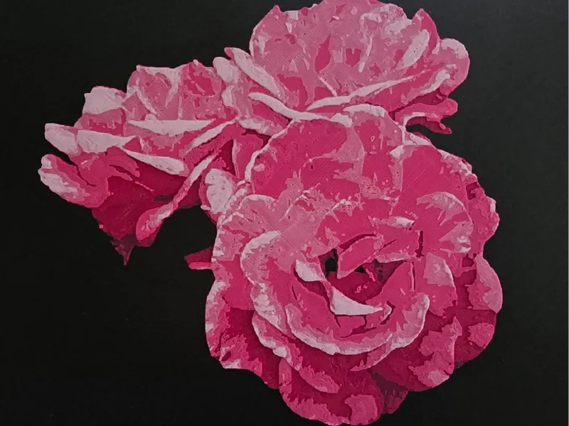 Roses * Flower heads * Hueforge