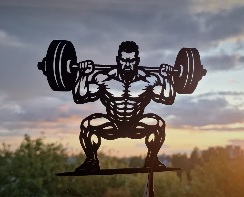 Weightlifter - Free 3D Print Model - MakerWorld