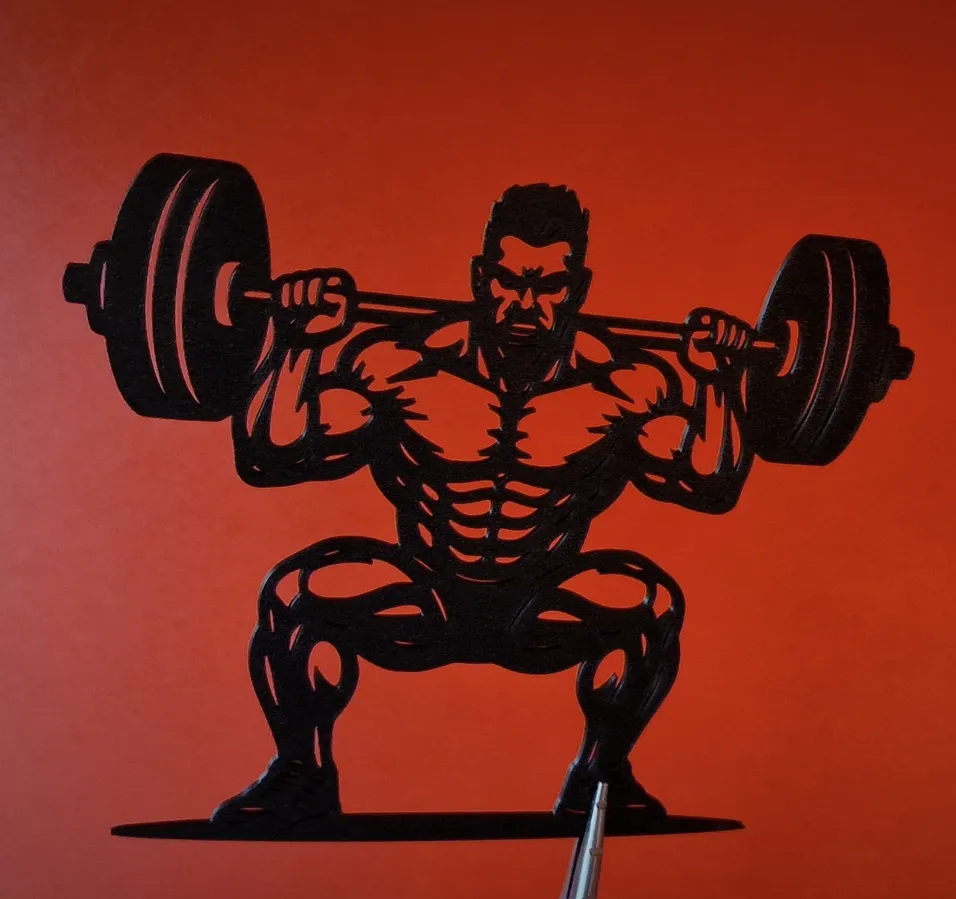 Weightlifter - Free 3D Print Model - MakerWorld