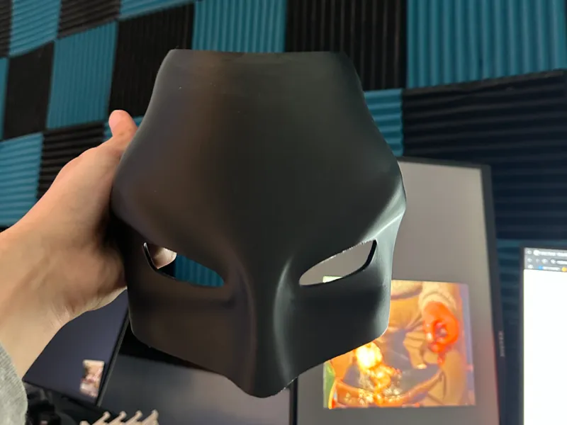 Arkham-Inspired Hero Mask – Batman/Catwoman Style
