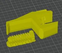 HORIZONTAL BOLT, FASTER PRINT IF YOU USE SUPPORTS