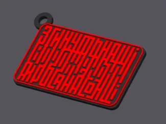 Ukrainian anthem words key chain