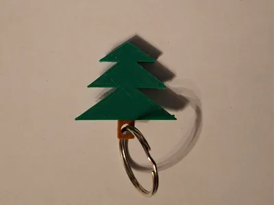 Christmas Tree Keychain