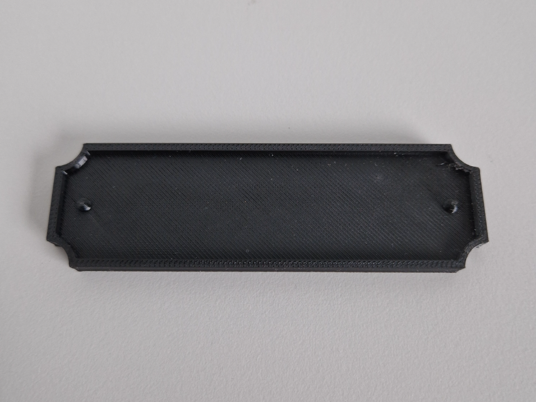Simple Tag Sign - Add your name plate