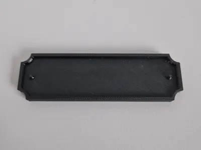 Simple Tag Sign - Add your name plate