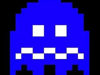 Blue Ghost Pac-Man