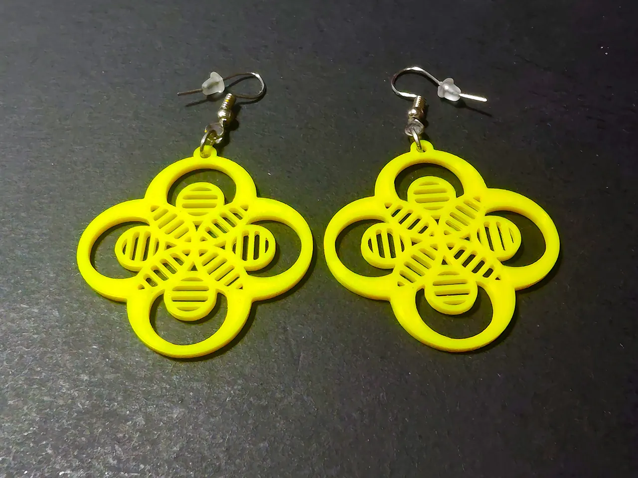 Core of Symmetry Earrings view 2
