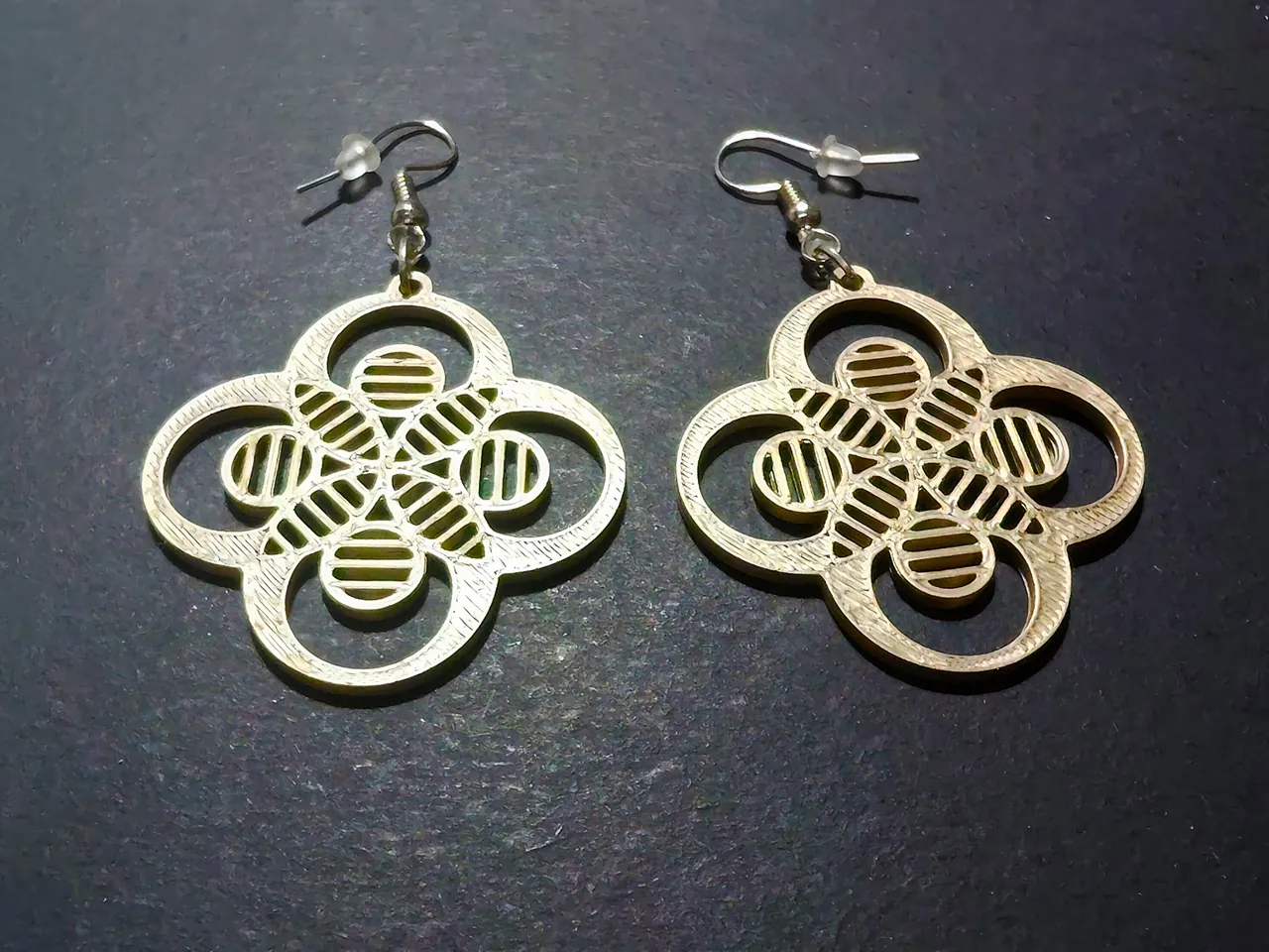 Core of Symmetry Earrings view 3