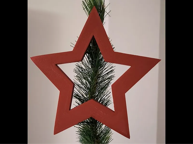a Christmas tree Star