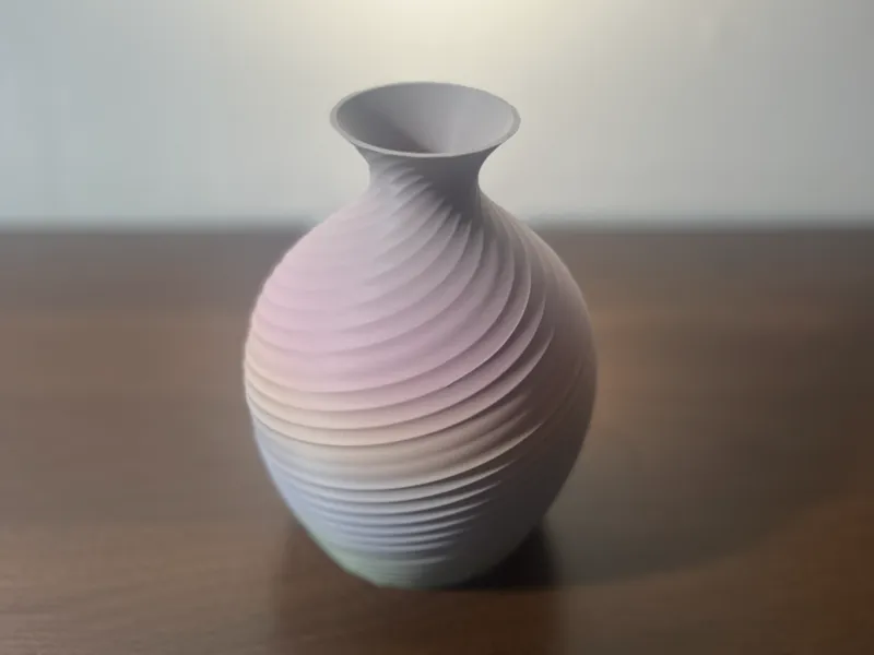 Set of simple modern bowls and vases