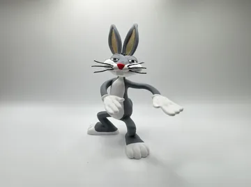Accesorio para impresora 3D: Bugs Bunny Meme NO AMS — vista de referencia 3