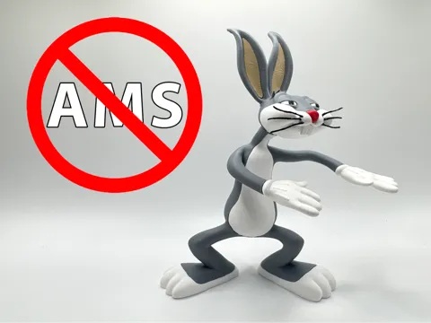 Accesorio para impresora 3D: Bugs Bunny Meme NO AMS — referencia de MakerWorld