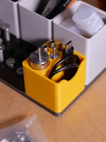 Adaptador: Makera 3d Probe - 1x1 Gridfinity Bin — vista de referencia 2