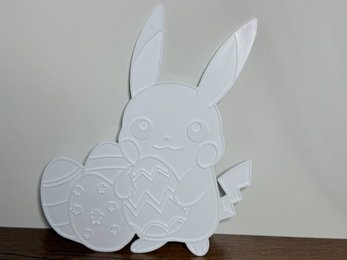 Pikachu Easter Print & Paint Panel