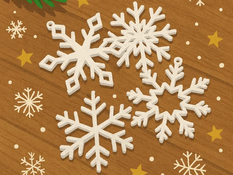Christmas ornament - snowflakes